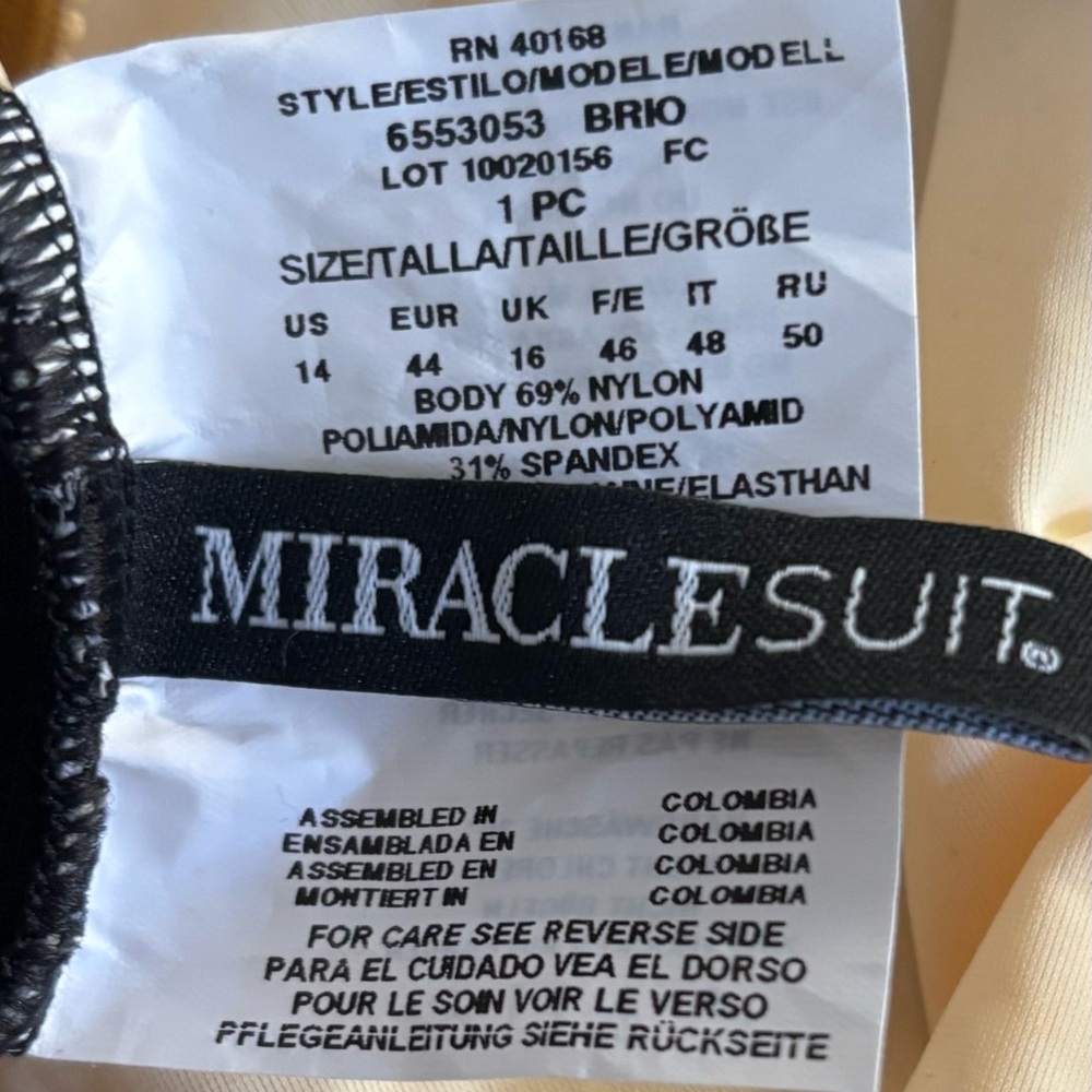 Miraclesuit Brio One Piece in Zari Swimsuit - Picture 5 of 8